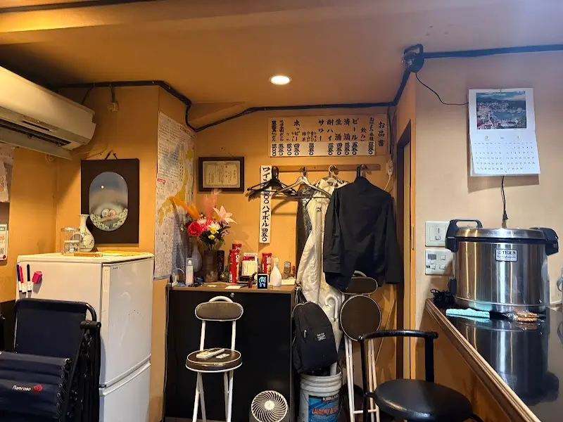 立ち飲みコーナーの写真